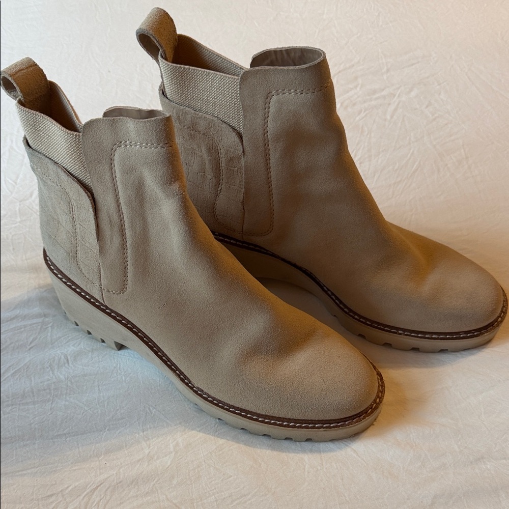 Dolce Vita Dune Suede Ankle Boots